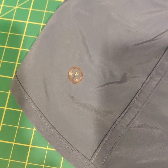 Women's Blue Athletic Shorts - Picture 8 of 9